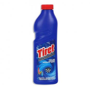 Гель Tiret для чистки труб, 1л.