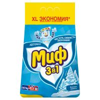 Стиральный порошок Миф "Морозная свежесть", автомат, 4 кгСтиральный порошок Миф "Морозная свежесть", автомат, 4 кг