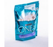 Корм для кошек PURINA ONE для красивой шерсти и контроля образования волосяных комков, 750г