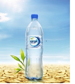 Вода Argil Aqua 1л, газированная