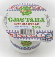 Сметанный продукт "Мокшанка " 20% 200гр стакан