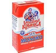 Молоко Бабушкина крынка 3,2% 1л
