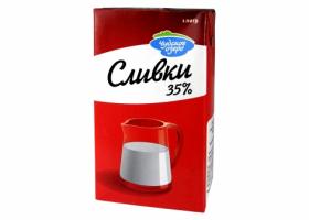 Сливки "Чудское Озеро " 35% 1л