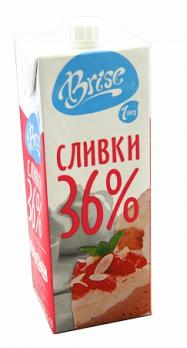 Сливки Brise 36% 1л.