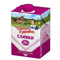 Сливки Домик в деревне 20% 200гр.