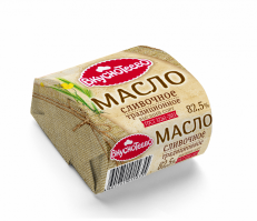 Масло сливочное Вкуснотеево Традиционное 82.5% 200г