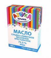 Масло сладко-сливочное несоленое крестьянское Высший сорт массовая доля жира 72,5%
