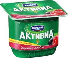 Активиа Лесные ягоды 2,9%, 150г