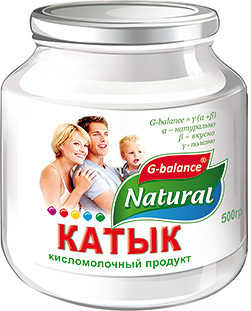 Напиток кисломолочный Катык Нео Продукт "G-baiane" 6% 0.5л ст.б