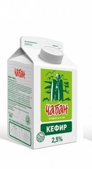 Кефир 2.5 % "Чабан" 200гр
