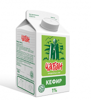 Кефир 1 % Чабан 450гр Чабан