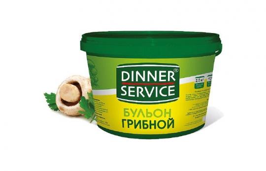 Бульон Dinner грибной 2 кг ведро