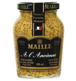 Горчица Традиционная 200 мл «Maille»