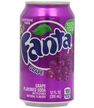 Напиток Fanta "Виноград" 355мл