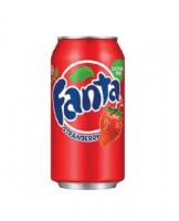 Напиток сильногаз. Fanta Клубника 0.33 л ж/б (1*12)
