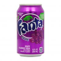 Напиток сильногаз. Fanta Виноград 0.33 л ж/б (1*12)