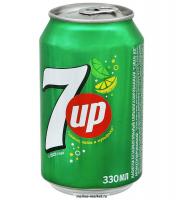 Напиток 7-UP Лимон-Лайм сильногаз.0.33л (1*12)