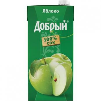 Сок Добрый яблочный 2л