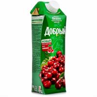 Нектар "Добрый" яблоко вишня рябина 1 литр