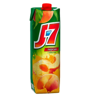 Сок J-7 Персик с мякотью 1л (1*12)