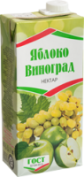 Нектар "Плодовое" Яблоко-виноград 1л (1*6)