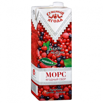 Морс Северная ягода "Ягодный сбор" 1л (1*12)