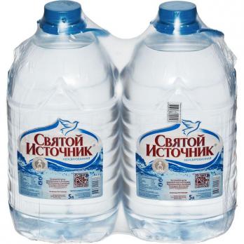 Вода Святой источник 5л (1*2)