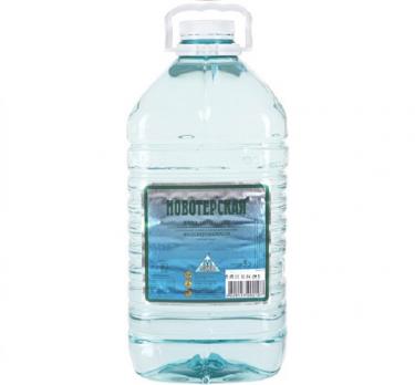 Вода Новотерская целебная 5л (1*3)