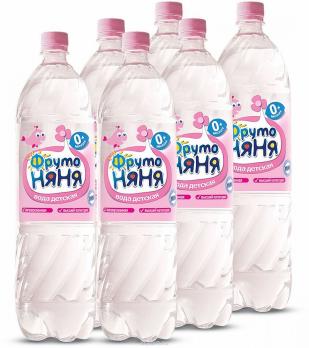 Детская вода Фруто Няня пет (1*6)
