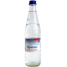 Вода Апаран б/г 0,5л ст (1*12)