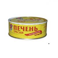 Печень трески натуральная 120 гр