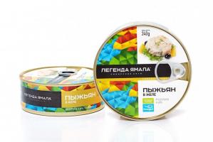 Консервы Легенда Ямала Пыжьян в желе Банка с ключом, 240