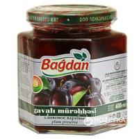 Варенье сливовое Bagdan 400г. ст. бут.