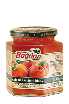 Варенье абрикосовое Bagdan 400г. ст. бут.Варенье абрикосовое Bagdan 400г. ст. бут.