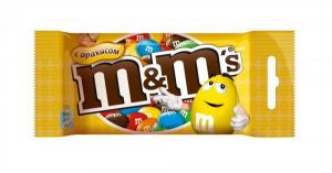 Драже M&M's с молочным шоколадом и арахисом 45 г
