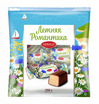 Конфеты помадные глазированные "Летняя Романтика" 250гр