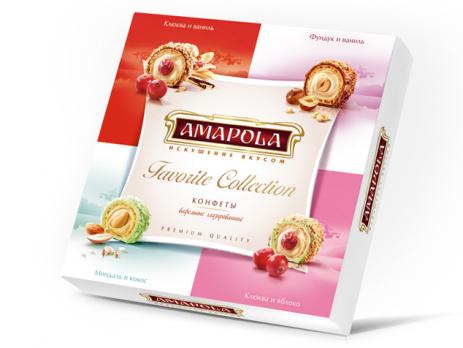 Конфеты АМАПОЛА "Ассорти" Т12х153гр.
