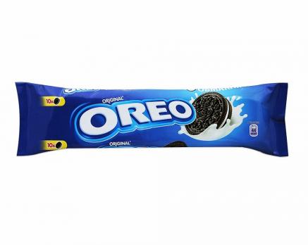 Печенье Oreo с какао и начинкой с ванильным вкусом, 95г