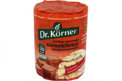 Хлебцы кукурузно-рисовые карамельные 90 г