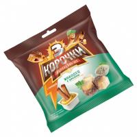 Сухарики пшеничные Три корочки с холодцом и хреном 40гр