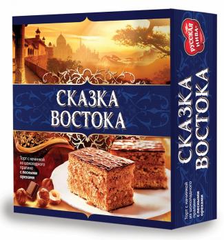 Торт Сказка Востока Русская нива 560г