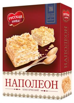 Торт Наполеон Классический Русская нива 340г