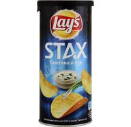 Чипсы Lay's Stax сметана и лук 110 г