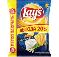 Чипсы Lay's картофельные сметана и лук 225 г