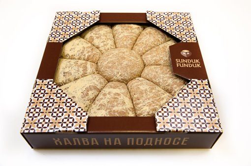 Халва арахисовая с какао