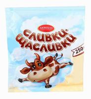 Ирис молочный "Сливки Щасливки" 250гр шт Азовская КФ