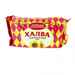 Халва подсолнечная 250гр Азовская КФ
