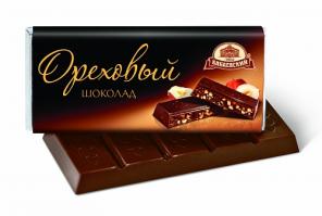 Шоколад Ореховый 60гр