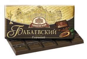 Шоколад Бабаевский горький 100гр