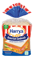 Хлеб Harry's American Sandwich пшеничный 470г